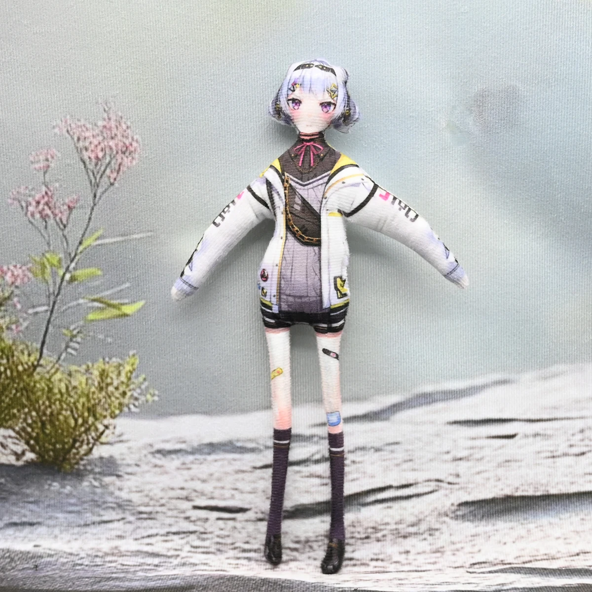 Figurine squelette en fil posable Danganronpa, poupée en peluche d'ony abstraite de bonbons, jouets pour pose mignonne