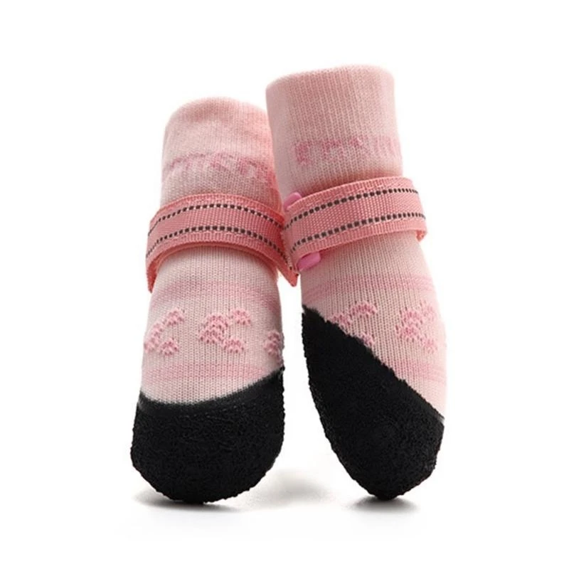 Antislip Rubber Sases Socks Pet Socks CALEN SATOS PARA DIGA SEGURA EN PISO resbaladizo protege contra caída y las lesiones