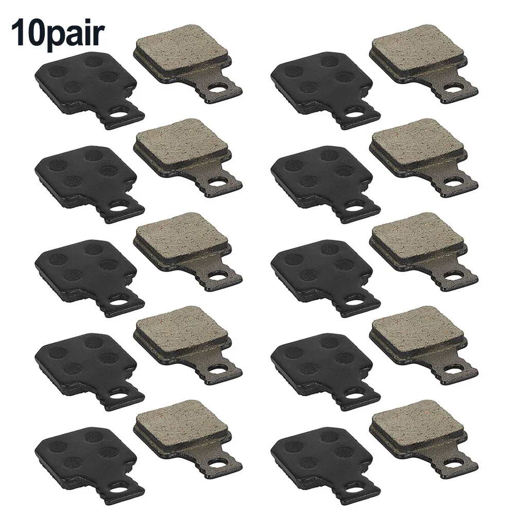 10 Pair Bicycle Disc Brake Pad Replacement Black Resin Semi-Metal For M5 M7 MT5 MT7 SH901 Bike Brake Accessories