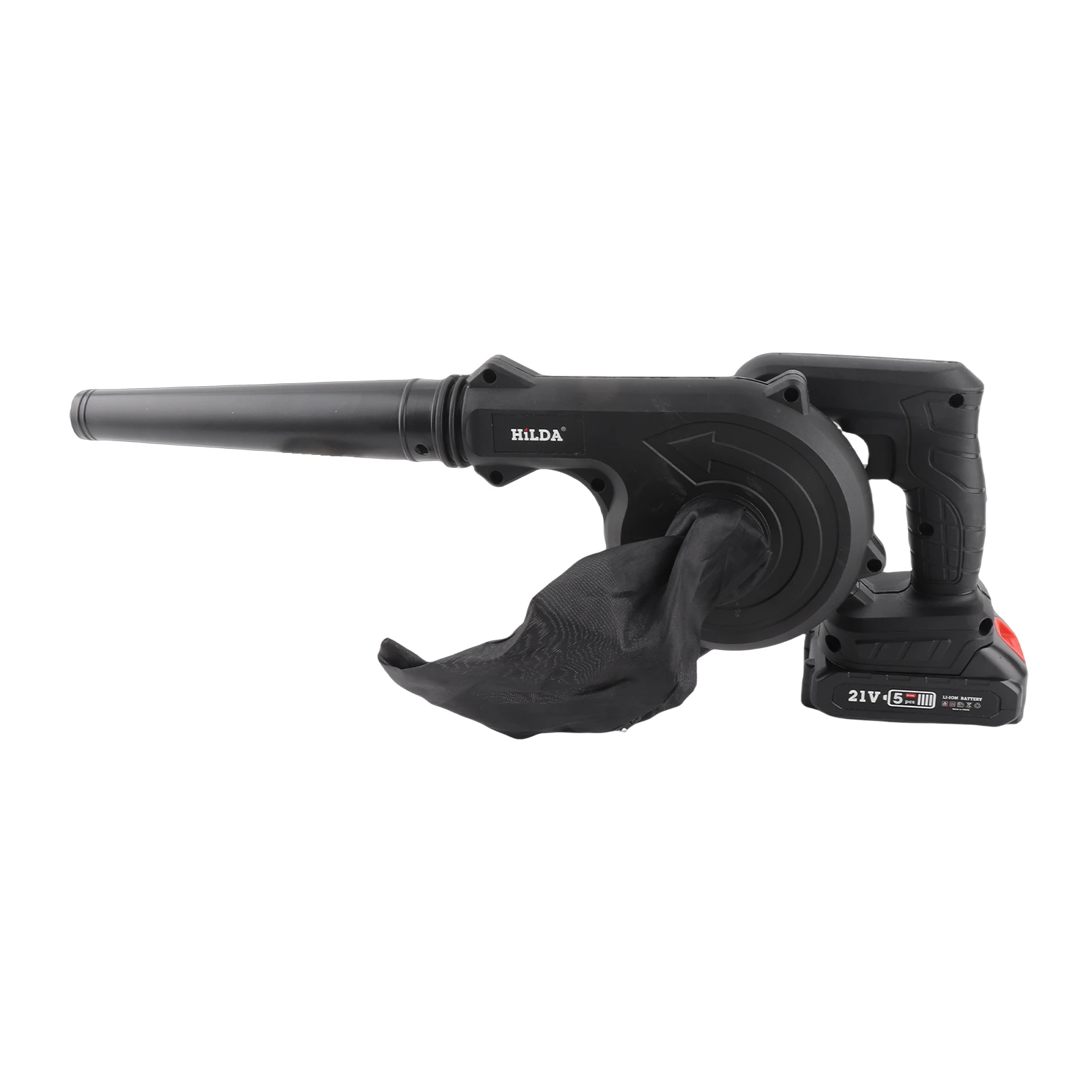 2-in-1 21V Handheld Electric Blower And Vacuum Cleaner Electric Leaf Blower Leaf Blower With Battery And Charger Car Drying Blow