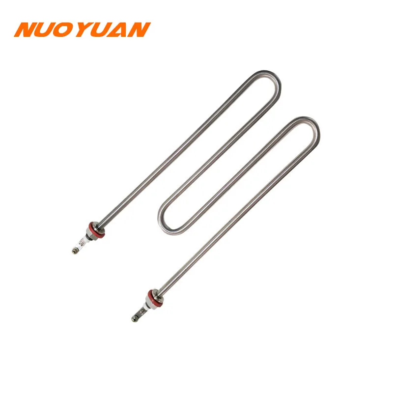 M Shape SUS304 220V/380V Electric Heating Tube M12 Thread Water Heater Immersion Heating Element