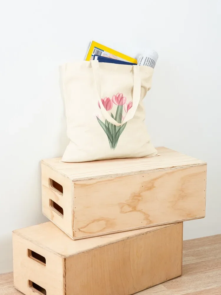 الوردي الزنبق حمل حقيبة تسوق شعار المتسوق حقيبة المرأة المرأة التسوق الإناث