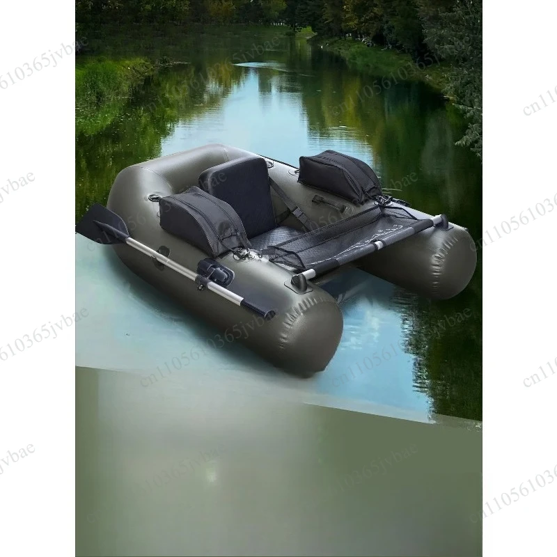 Lightweight Inflatable Fishing Dinghy Portable Throwing Kayak Freshwater Outdoor Fishing Inflatable Boat