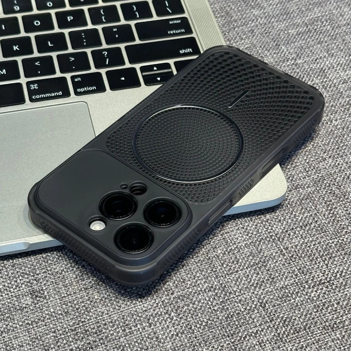 Охлаждающий магнитный чехол дл – обзор и цена Heat Dissipation Mesh Breathable Case