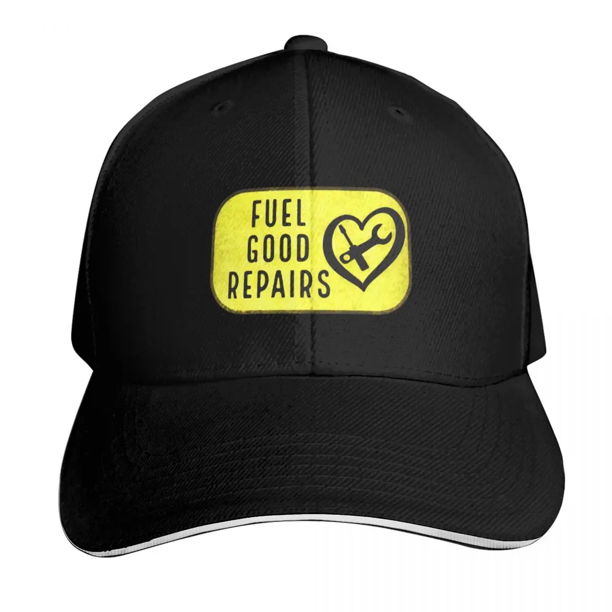 Fuel Good Repairs Merchandise Baseball Cap Contrast Two Tone Brim Snapback Flat Bill Strapback Dad Hat