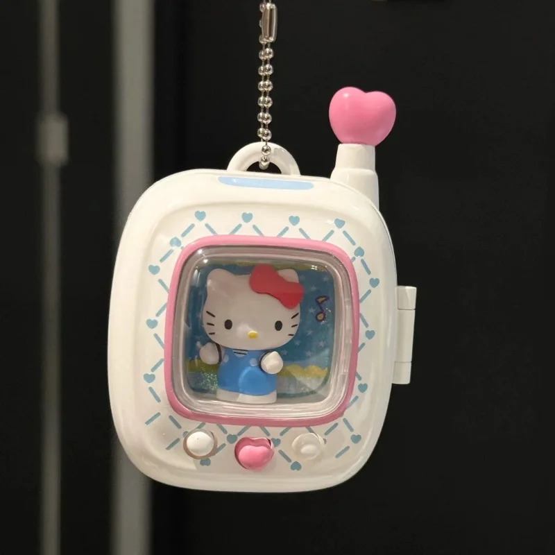 

Sanri Pocket Elf Series Blind Box Cute Black Beauty Cinnamon Music My Melody Character Backpack Luminous Pendant Birthday Gift