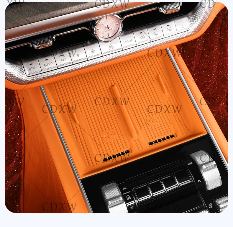 For tank 500Hi4z/t wireless silicone pad central control water cup dustproof interior special shock-absorbing anti-slip pad 2026