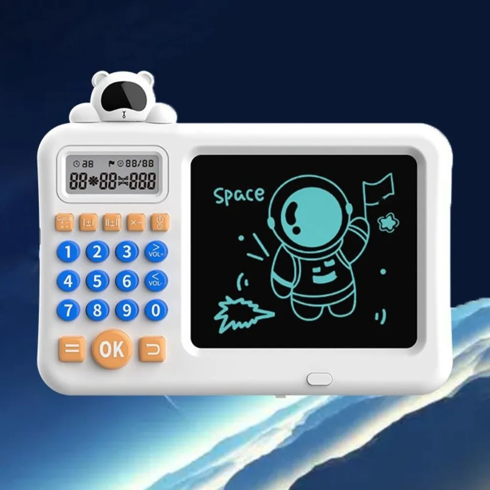 Lernmaschine für Früherziehung, Oraler Rechner mit LCD-Bildschirm, Augenschutz, Intelligenter Oraler Computer, Multifunktional, Cartoon-Design