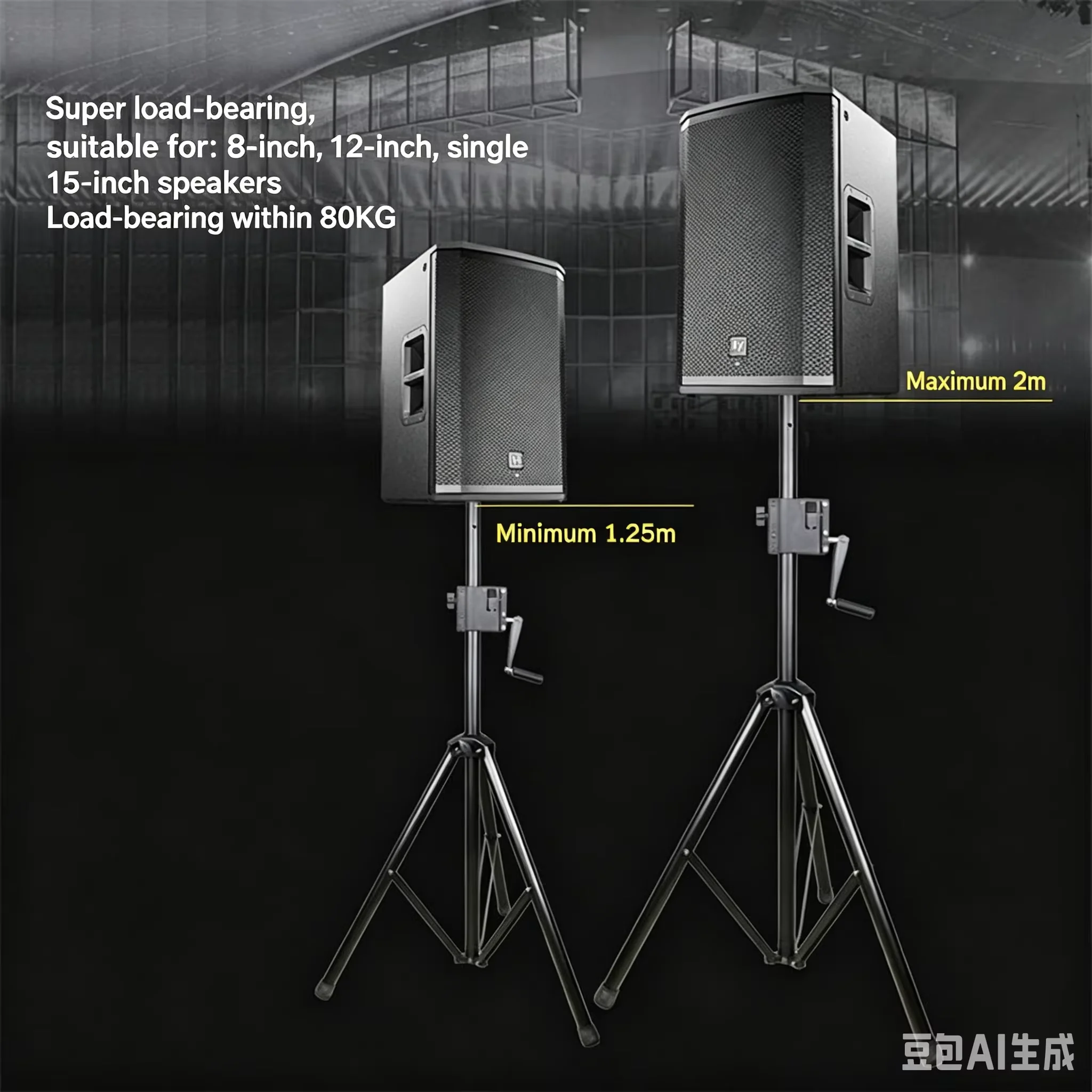 Metal Floor Tripod Speaker Sta - đánh giá và giá Speaker Stand Tripod