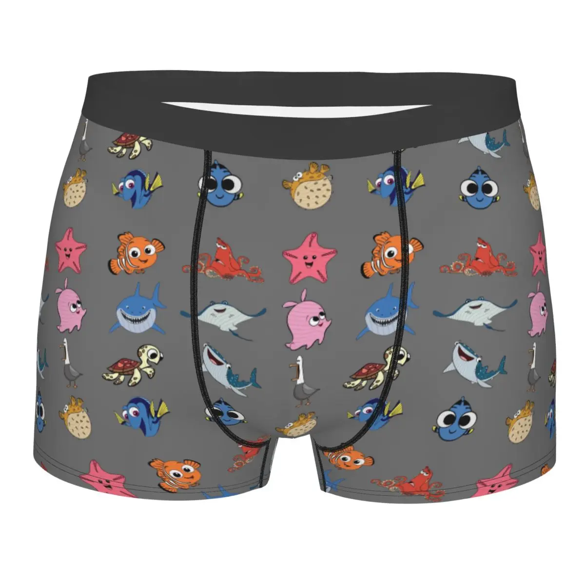 

Custom Finding Nemo Boxer Shorts For Men 3D Printed Underwear Panties Briefs Breathable Underpants