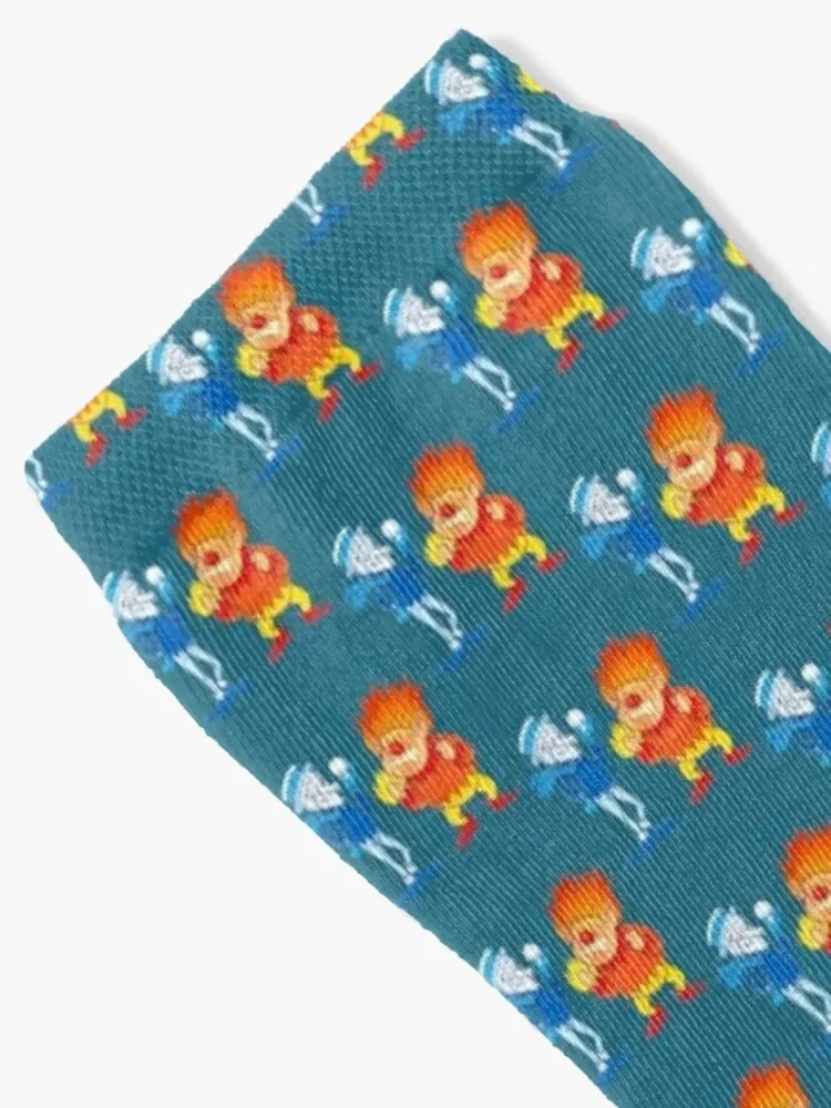 Heat Miser Socks Christmas moving stockings Women Socks Men's