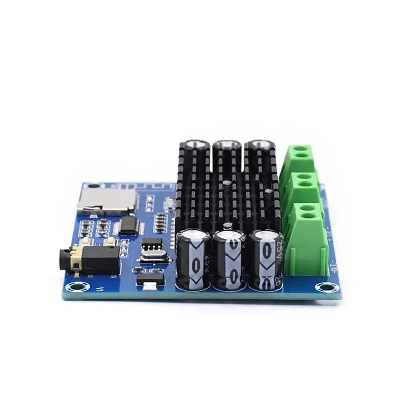 XH-A272 TDA7297 Bluetooth 5.0 digital Power amplifier board 15W *2 Wireless Stereo Audio AMP Module Support TF Card AUX