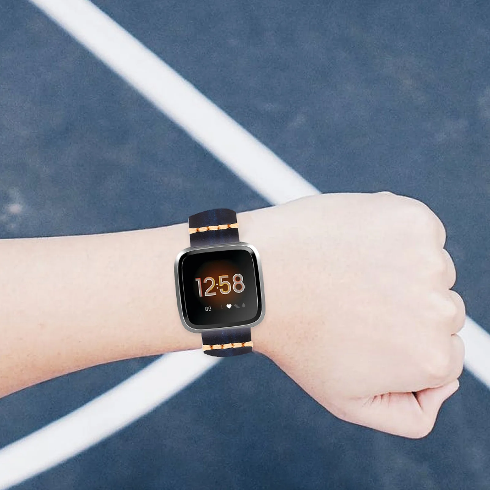 

Watchb Smart Watch Strap Adjustable Size Eco Material Durable Comfortable Watch Accessories Birthday Wedding Gift