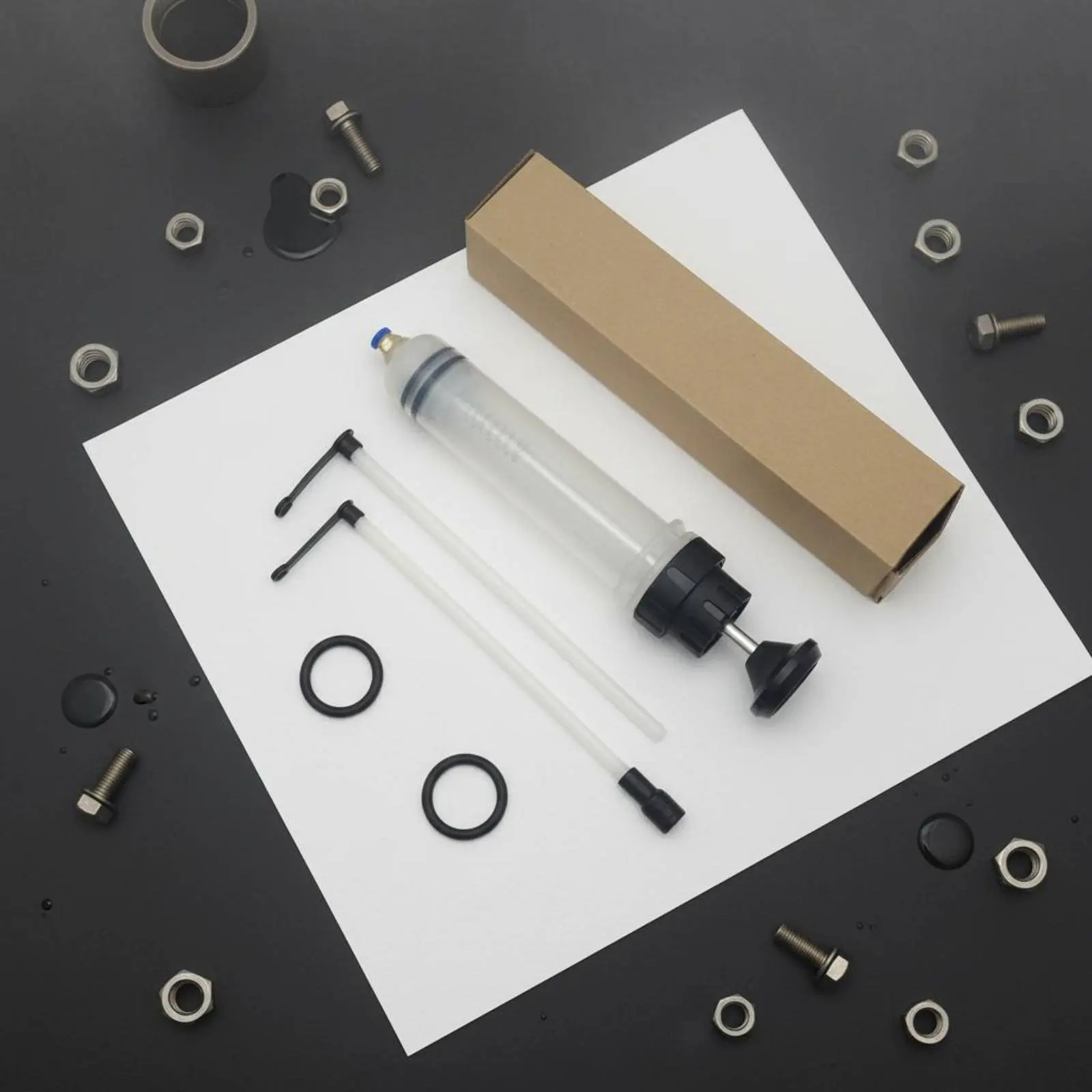 

Oil Change Syringe Easy to Use Manual Oil Extractor Syringe Pump Precision Control Manual Fluid Pump Clear Scale for Mechanics