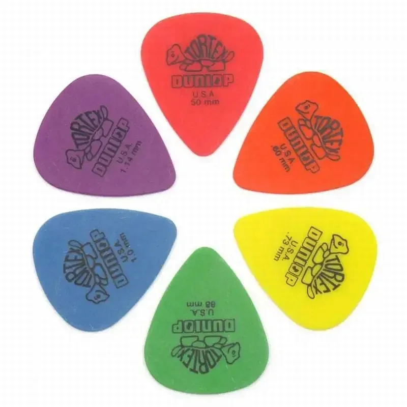 Dunlop Pick. 498R XL Tortex JAZZ 3 matte non-slip acoustic/electric guitar pick.