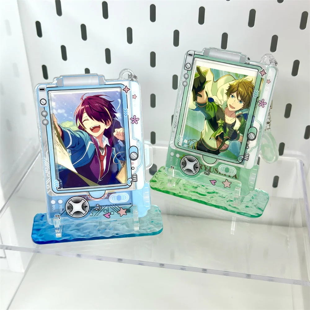 

Acrylic Kpop Photocards Holder Kawaii Idol Picture Photocard Sleeves Card Packaging Idol Cards Hanging Keychain Mini Photo Album
