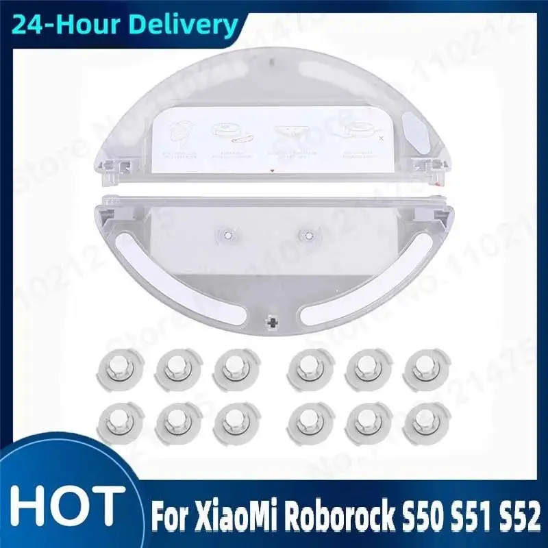Filtro de Tanque de Agua y Mopa para Roborock S5 S50 S51 S55 S6 S60 S65 E25 E35 E20 C10 T4 T6 - Accesorios de Repuesto para Robot Aspirador