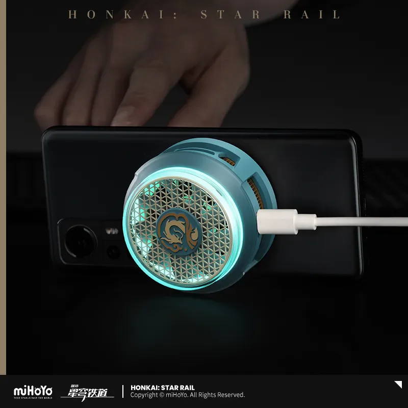 

MiHoYo Game DanHeng Радиатор Официальный Honkai Star Rail DanHeng Магнитный радиатор B8X Аниме Мобильные аксессуары Косплей Рождественские подарки