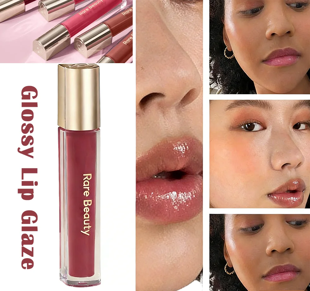 Rouge à lèvres multicolores à l'éclat brillant - Texture crémeuse pigmentée, application facile, respectueux de la peau, convient à divers tons de peau, couleur de lèvres