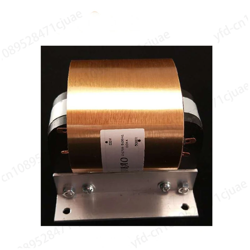 5000V high voltage transformer, 100W withstand voltage tester 5KV single phase power supply C type epoxy potting transformer