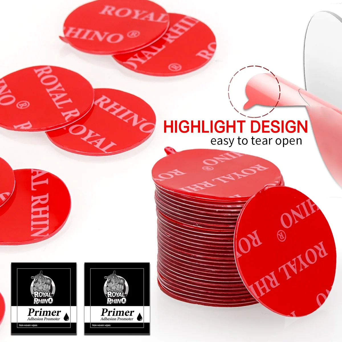 Super Strong Double Sided Tape New Waterproof No Trace Self Adhesive Acrylic Patch Sticky For Home Car Office School