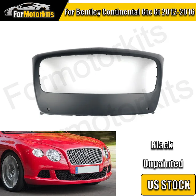 For Bentley Continental Gtc Gt 2012  2013 2014 2015 2016 Car Front Main Radiator Grille Surround Cover Auto Decoration