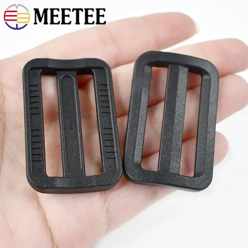 10/20/30Pcs 20-50mm Plastic Buckles for Bag Strap Webbing Belt Tri Glide Adjuster Slider Handbag Clasp Hooks DIY Accessories