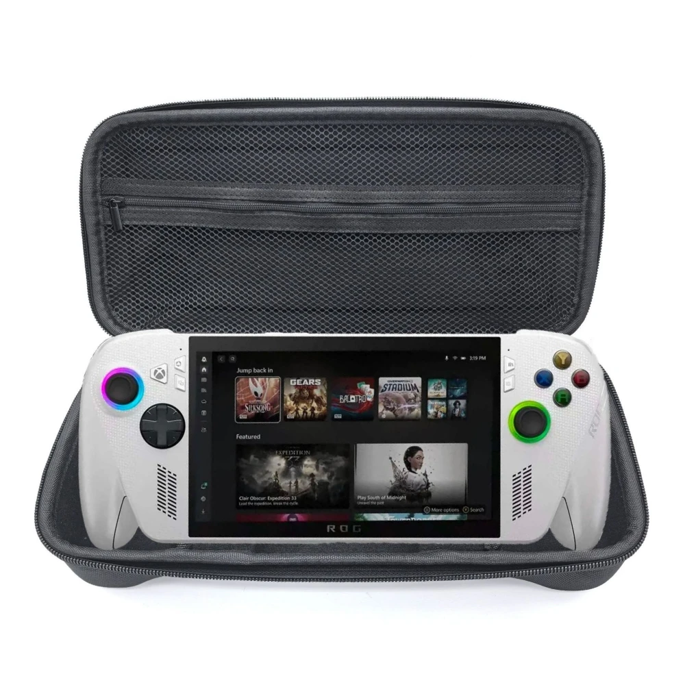مجموعة ملحقات 8 في 1 لـ ROG Xbox Ally / Ally X حافظة واقية مع واقي شاشة وحقيبة حمل وغطاء تخزين للسفر