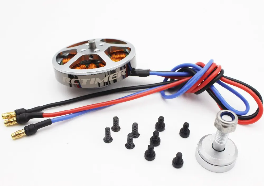 RCtimer 5010 530KV/ Disc Professional Brushless Motor for Quadcopter Multirotor RC Drone 9-12inch APC TM Props 1-2KG power