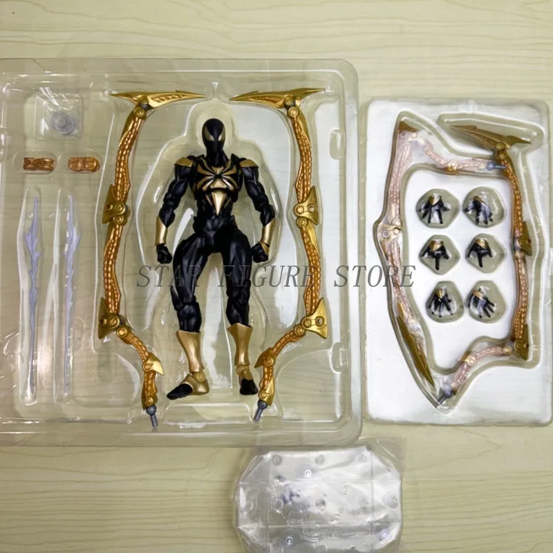 16cm Revoltech Spider-Man Action Figure Kaiyodo Iron Spider Model