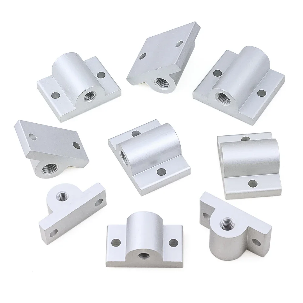 4pcs/lot Caster Wheel Connector Foot Pad Plated Fixed Extruded Corner Code Panel Spacer for 2020 3030 4040 Aluminum Profile