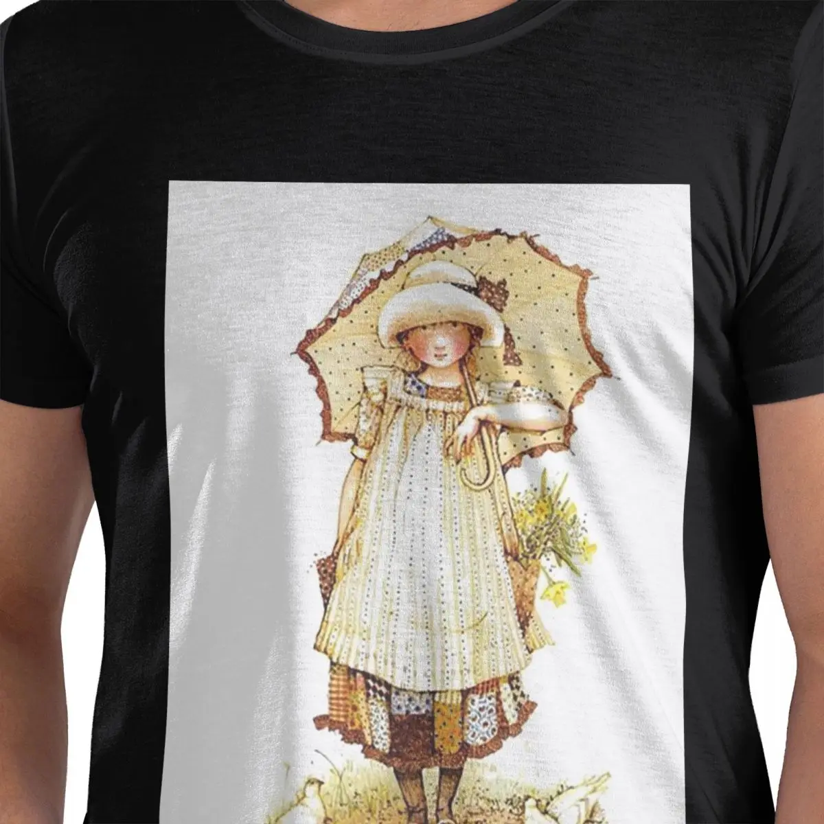 

Kawaii Sarah Kay футболка из 100% хлопка, мужские забавные футболки, мужские футболки с круглым вырезом и коротким рукавом, S-6XL