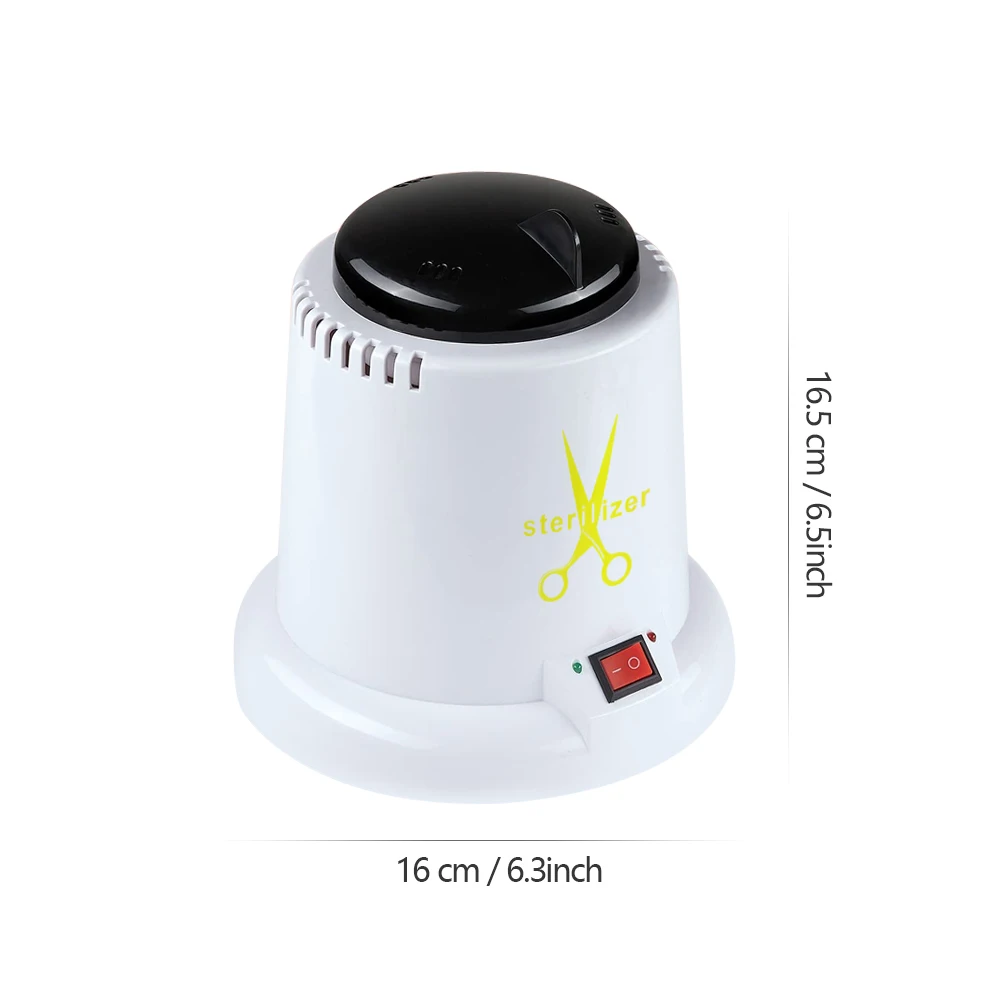 Sterilizzatore per utensili per unghie in metallo Strumento in metallo ad alta temperatura Disinfettare vaso per attrezzature per la pulizia del salone della macchina per la sterilizzazione