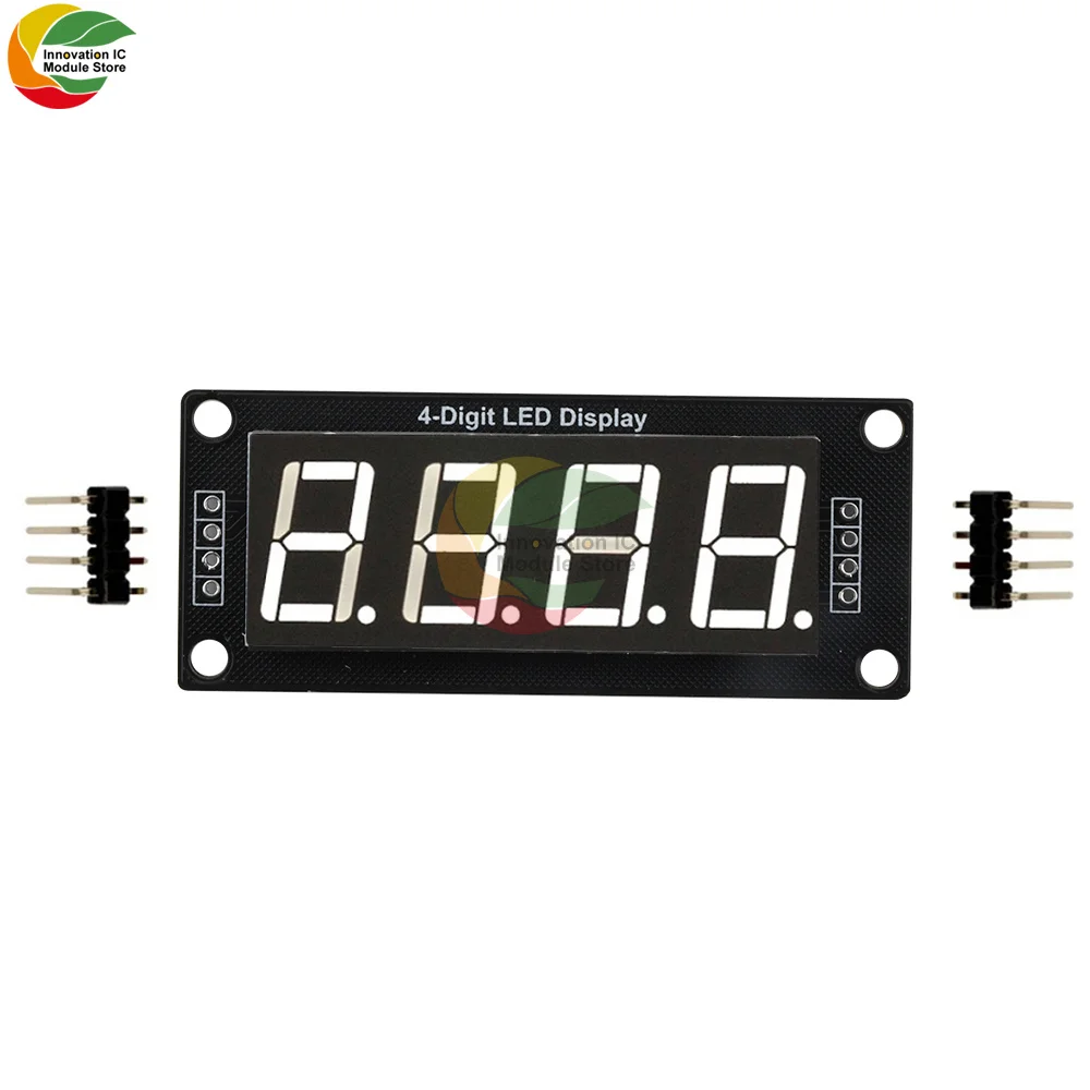 0.56 Inch TM1637 Four-digit Digital Tube Module Without Clock Red/blue/white/green/yellow Display Digital Tube Module Unsoldered