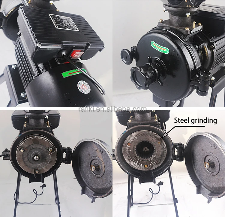 เครื่องบดแป้งข้าวสาลีและข้าวโพดประสิทธิภาพสูง พร้อมเครื่องบรรจุแป้ง