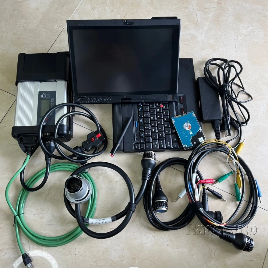 

Super MB SD C5 Diagnostic Tool with X201t Laptop I7 4G Installed HDD Software READY TO USE 2 YEARS WARRANTY