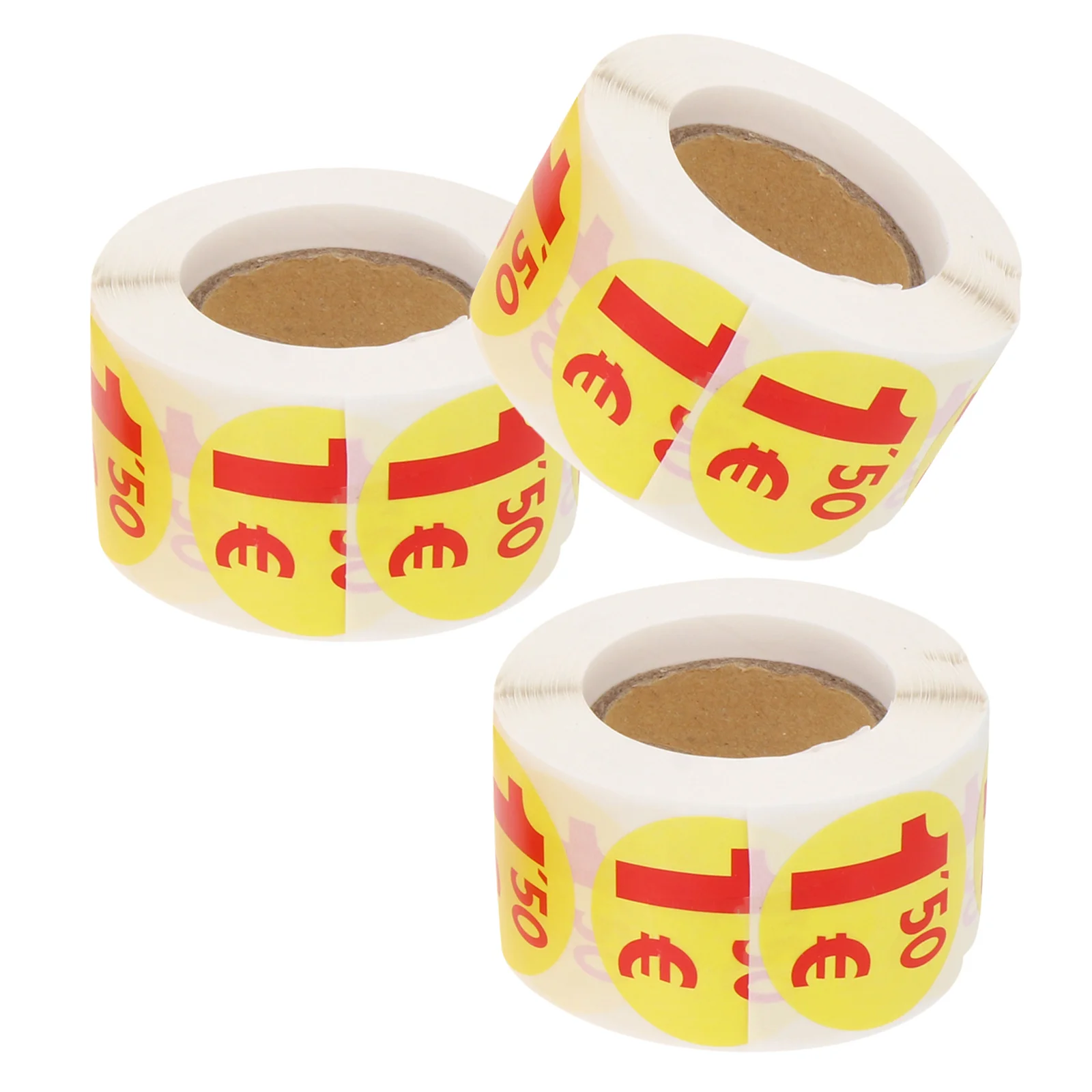 

1500Pcs Pricing Stickers Labels Round Decals for Sale Supermarket Retail Food Safety and Organization Price Decal