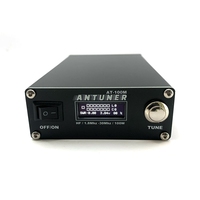 New Universal 1.8MHz-30MHz ATU-100 ATU-100M 100W QRP Antenna Auto Tuner+SWR Meter 2 in 1 for HF Radio USDX G1M FT-818 817