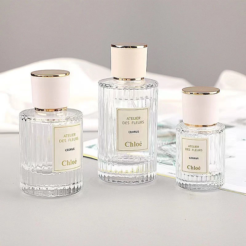 Perfume bottle spray 30ml glass portable travel 50ML perfume bottle empty bottle sample bottle