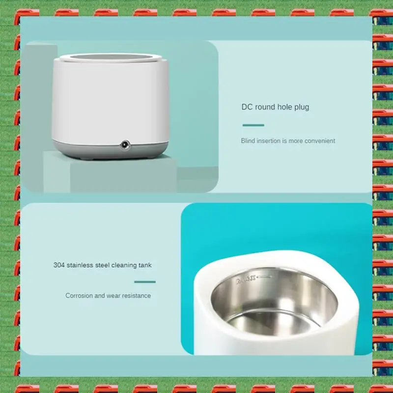 

EU Plug,30W Ultrasonic Cleaner For Dentures,Jewelry,Retainer, Portable Ultrasonic Retainer Cleaner Home Or Travel Use Durable