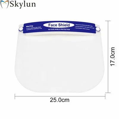 300PCS Disposable Face Shield Mask with Sponge Dental protective disposable mask design comfortable to wear SL708