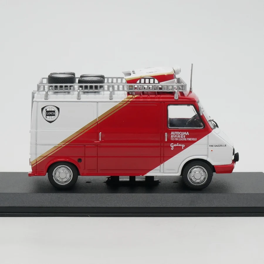 Diecast ixo 1/43 escala fiat 242 fase 1 1984 lancia rally equipe serviço carro liga modelo de carro brinquedo colecionável presente lembrança exibição