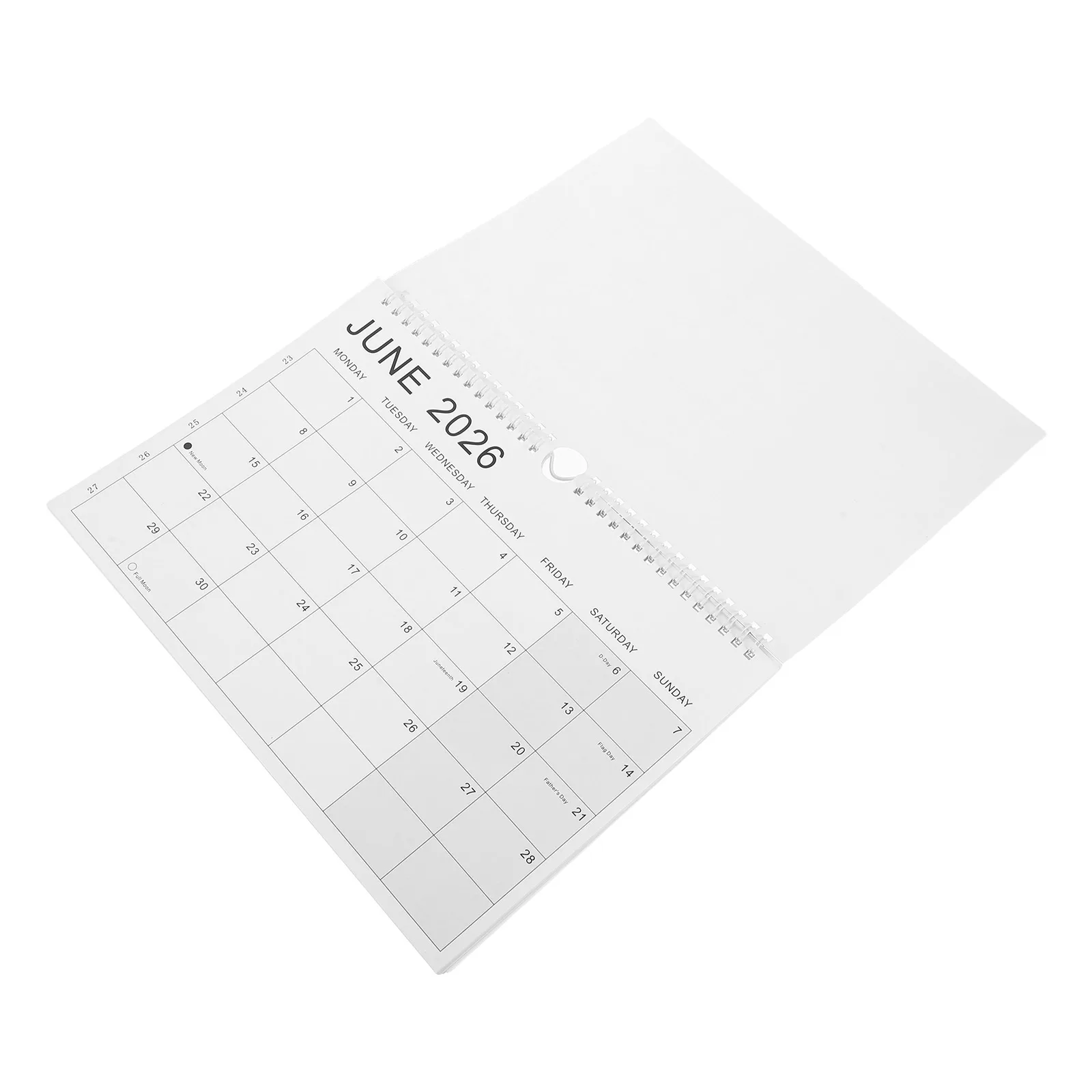 

2026 Wall Calendar Planner Jan 2026 to Jun 2027 Twin-Wire Binding Large Yearly Calendar with International Holidays for Family