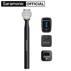 Saramonic SR-MH1 Transmitter Microphone Handheld Holder for Blink900 Blink500 ProX Blink100 BlinkMe Speech Interviews Journalism