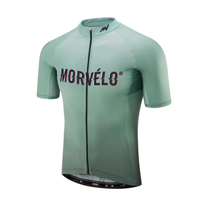 MORVELO Cycling Jerseys Summer Men Bike Short Sleeve Clothing MTB Bicycle Cycling Clothes Ropa Ciclismo Outdoor Quick Dry