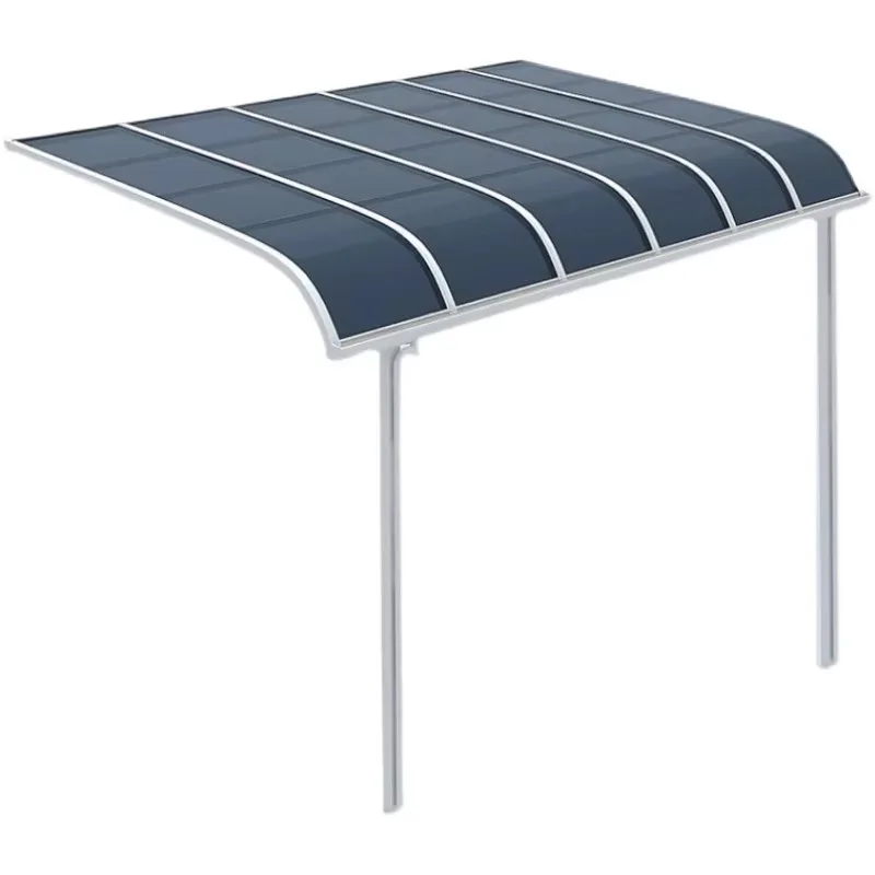 

Custom Sizes Modern Patio Awning New Design Sunshade Canopy with Aluminum Frame for Outdoor Terrace & Garden