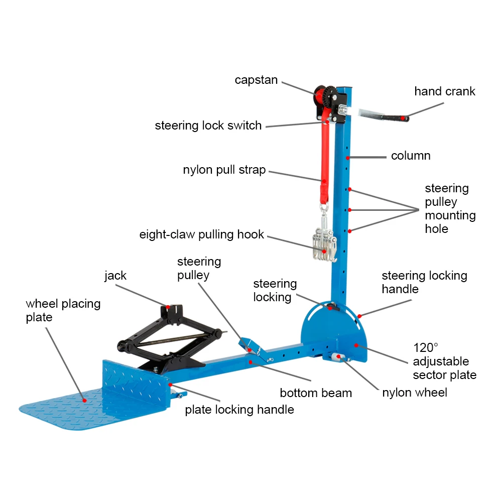 Dispositivo de reparo de chapa metálica Dent Puxando Torre Dent Puxando Ferramenta Ferramenta de Reparo Automotivo Novo