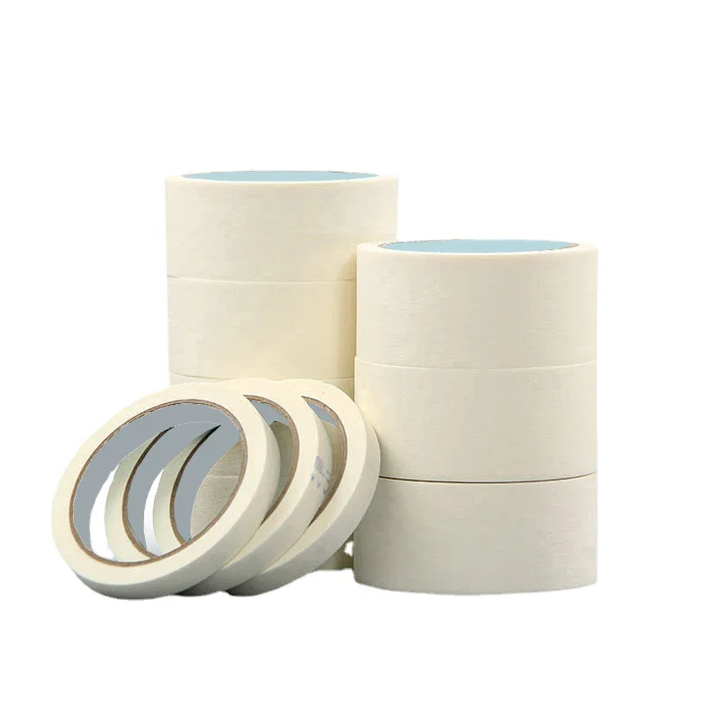 36mmx20mx20rolls High Adhesive Economic General Purpose Crepe Paper Masking Tape for Automobile Painting