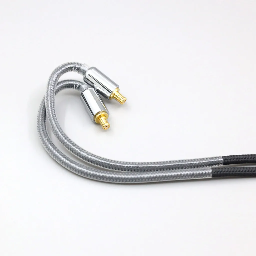 สาย99% ไนล่อนเงินแท้แพลเลเดียมกราฟีนโกลด์สำหรับเครื่องเสียง ATH-CKR100 CKR90 CKS1100 LN008289 1100I CKR100IS