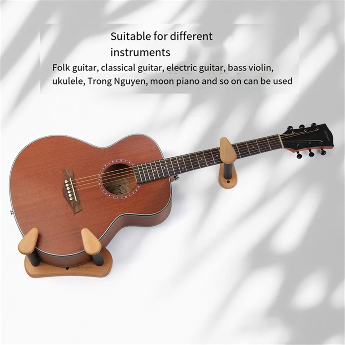 

Qcvv-Longteam Guitar Hanger Hook Wall Mount Holder (Without Picks) B